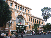 Saigon, Hochiminh city, Hochiminh ville, poste centrale 